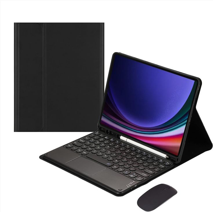 تبلت سامسونگ مدل Galaxy Tab S9 FE Plus (5G) - X616B حافظه 128 و رم 8 گیگابایت - گلکسی تب اس 9 اف ای پلاس 16 galaxy tab s9 fe plus keybord case
