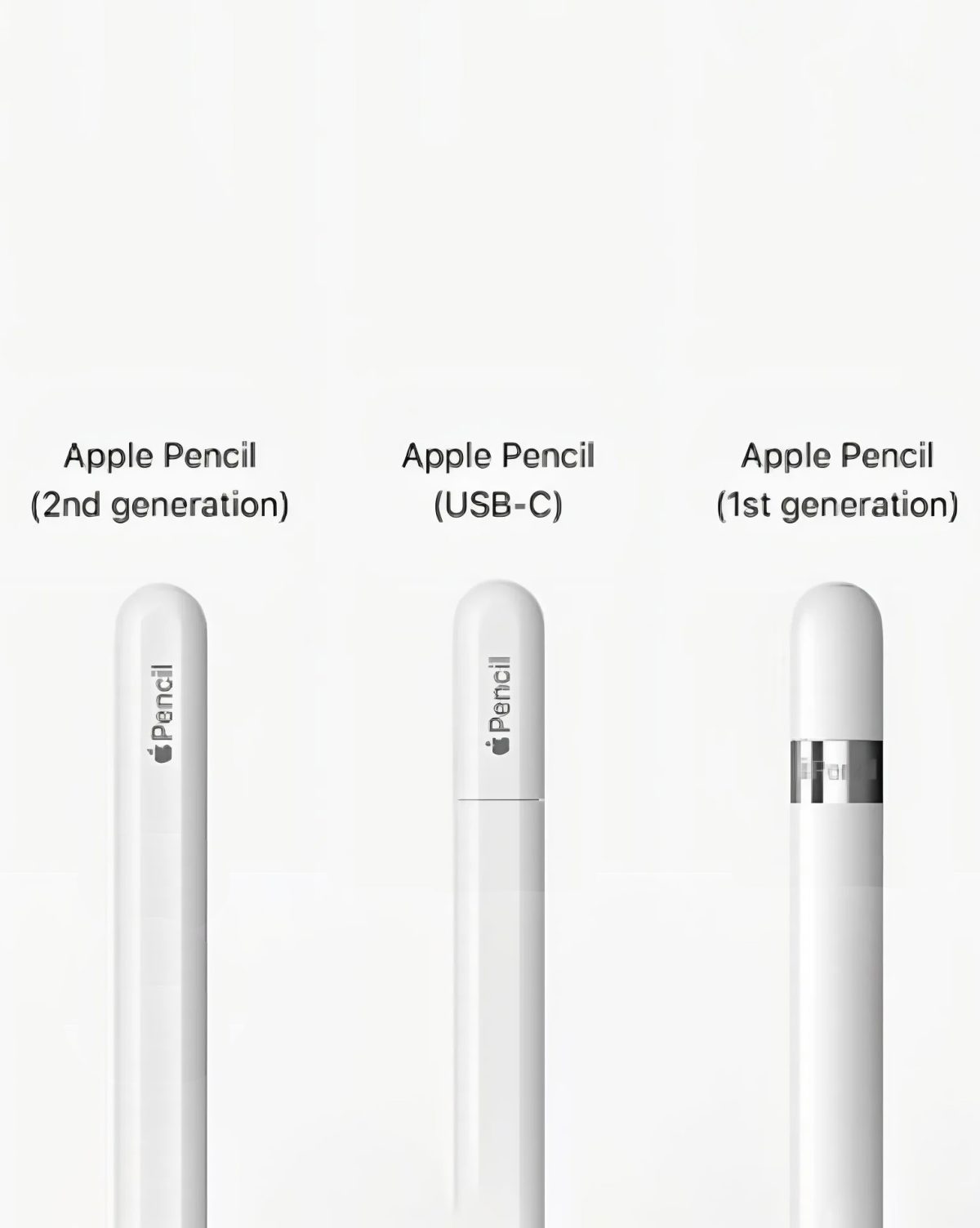 قلم لمسی اپل مدل Pencil 2nd Generation - Type-C (2023)