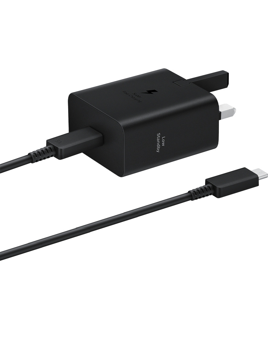 شارژر دیواری سامسونگ 45W - آداپتور 45 وات سامسونگ با کابل دو متری اورجینال