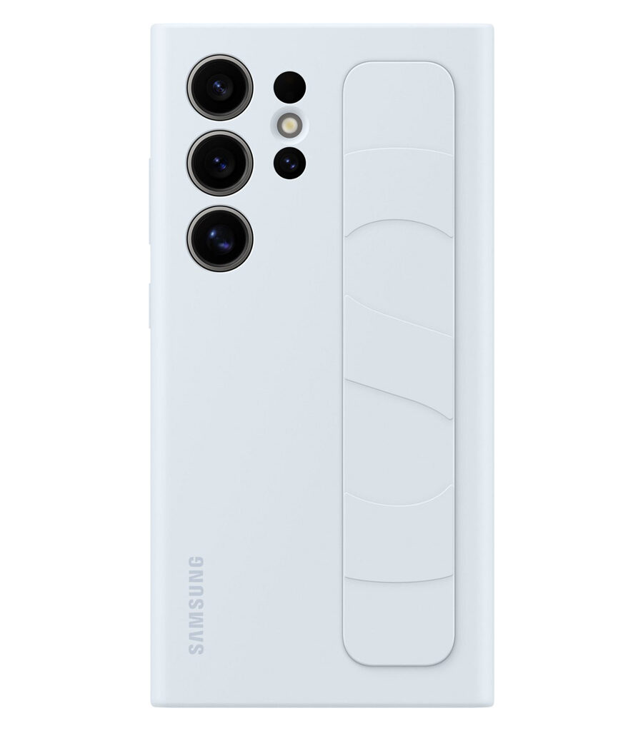 قاب محافظ سیلیکونی مدل Standing Grip Case مخصوص Samsung Galaxy S24 Ultra