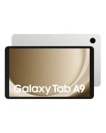 samsung galaxy tab a9 silver back and front