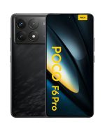 گوشی poco f6 pro black back and front side