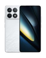 poco f6 pro white back and front side