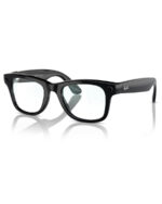 Ray-Ban Meta Wayfarer Shiny Black Clear