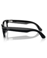 Ray-Ban Meta Wayfarer Shiny Black Clear