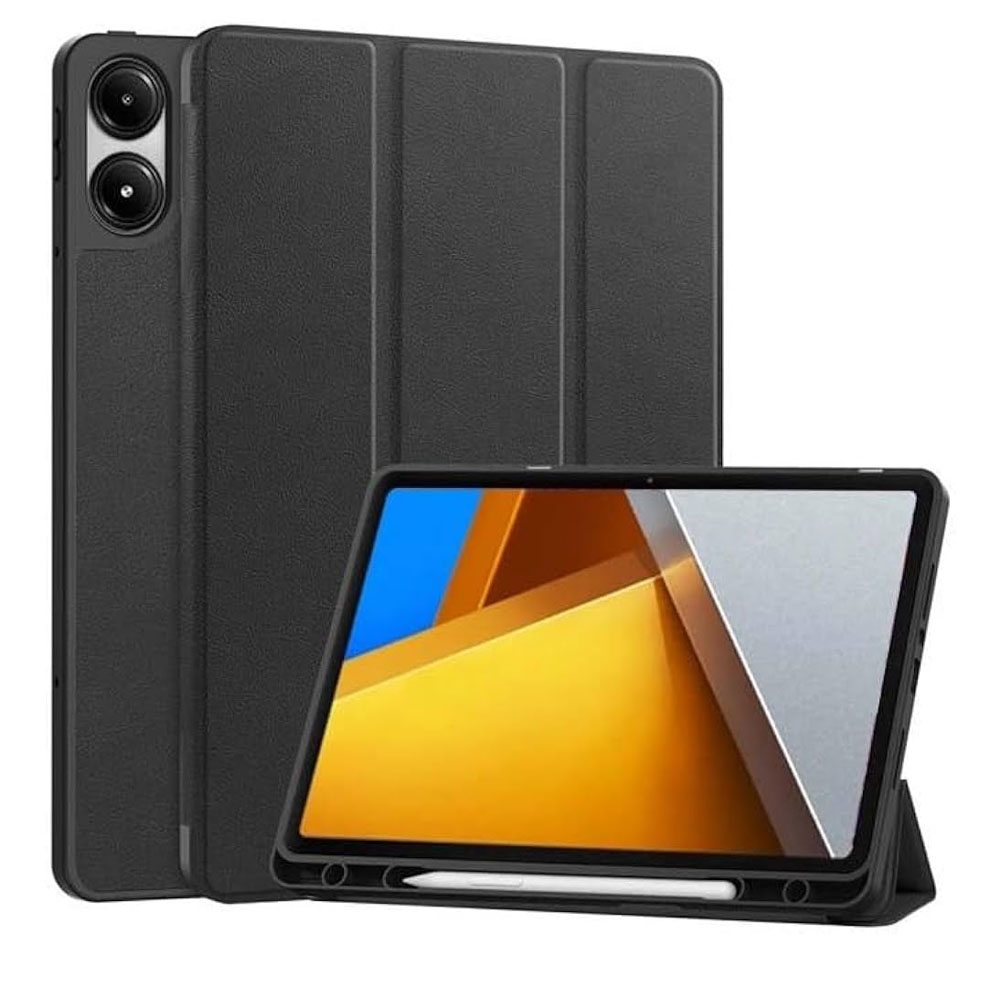 کیف محافظ اسمارت جا قلم دار مخصوص شیائومی Redmi Pad Pro | Poco Pad 5 کیف محافظ اسمارت جا قلم دار مخصوص شیائومی Redmi Pad Pro | Poco Pad