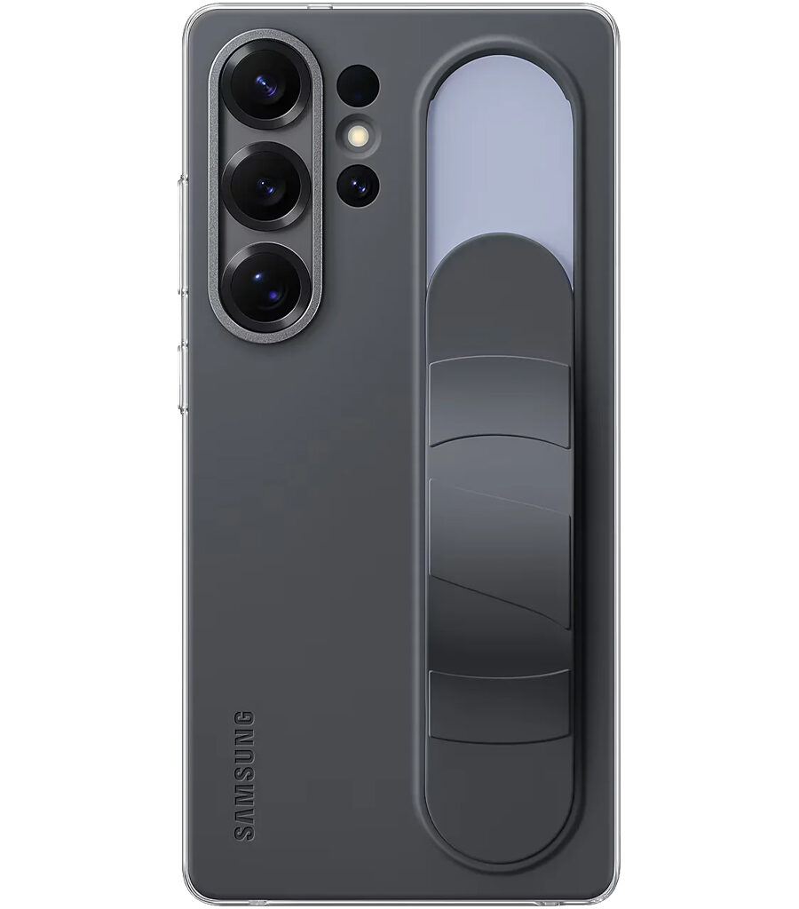 قاب محافظ سیلیکونی مدل Standing Grip Case مخصوص Samsung Galaxy S25 Ultra