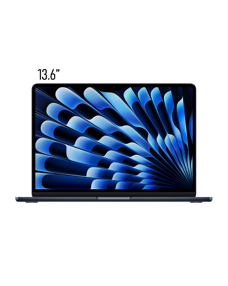 لپ تاپ Apple مدل MacBook Air (MC6C4) 13.6-inch 2025 M4 Midnight حافظه 512 و رم 24 گیگابایت رنگ مشکی