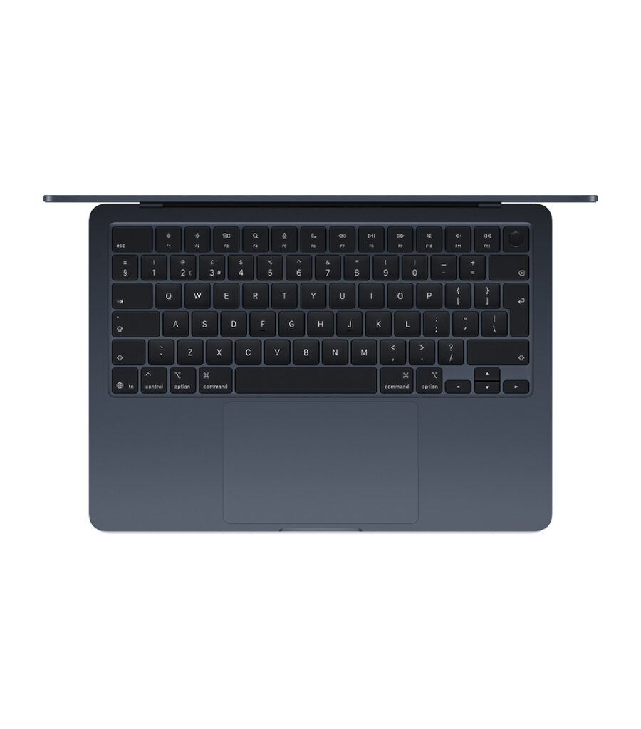 لپ تاپ Apple مدل MacBook Air (MC6C4) 13.6-inch 2025 M4 Midnight حافظه 512 و رم 24 گیگابایت رنگ مشکی