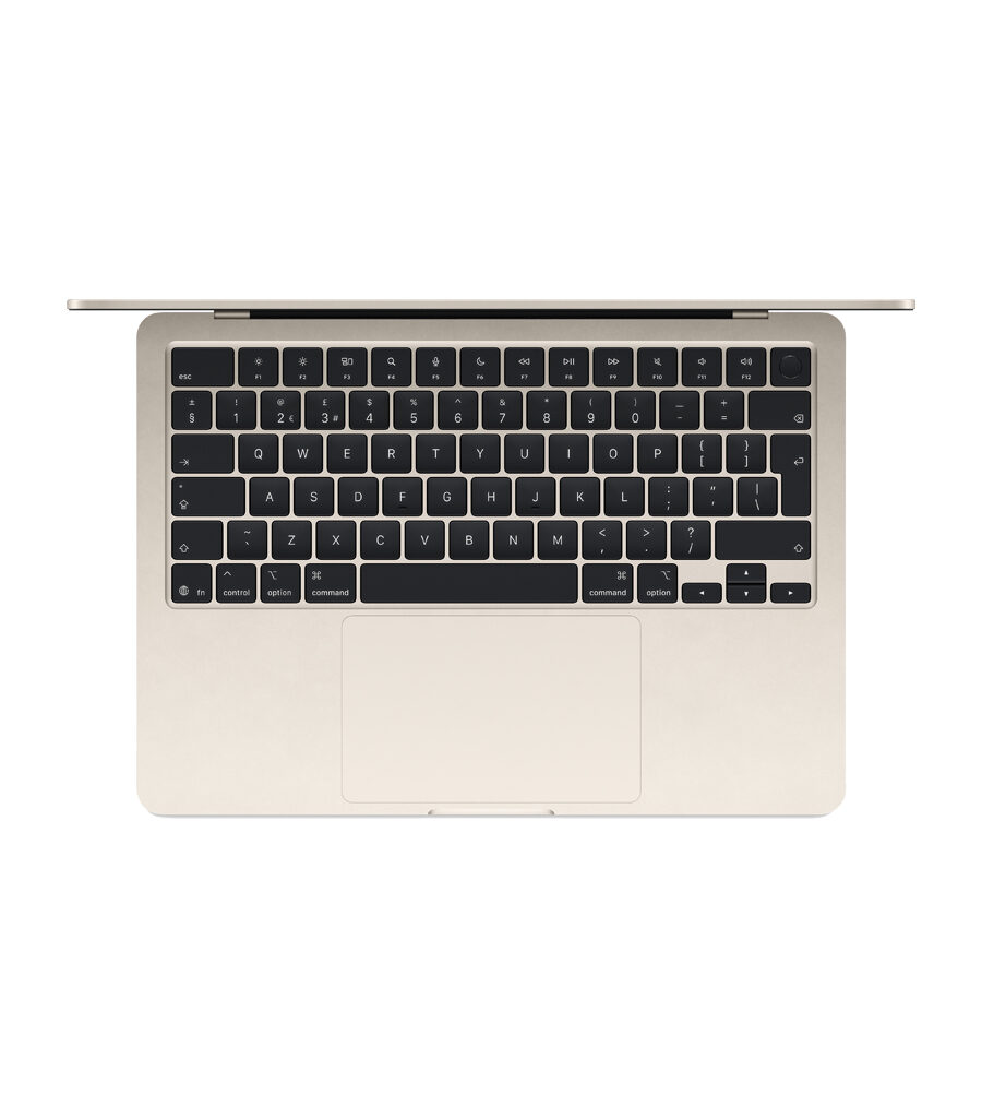 لپ تاپ Apple مدل MacBook Air (MC6A4) 13.6-inch 2025 M4 Starlight حافظه 512 و رم 24 گیگابایت رنگ استارلایت