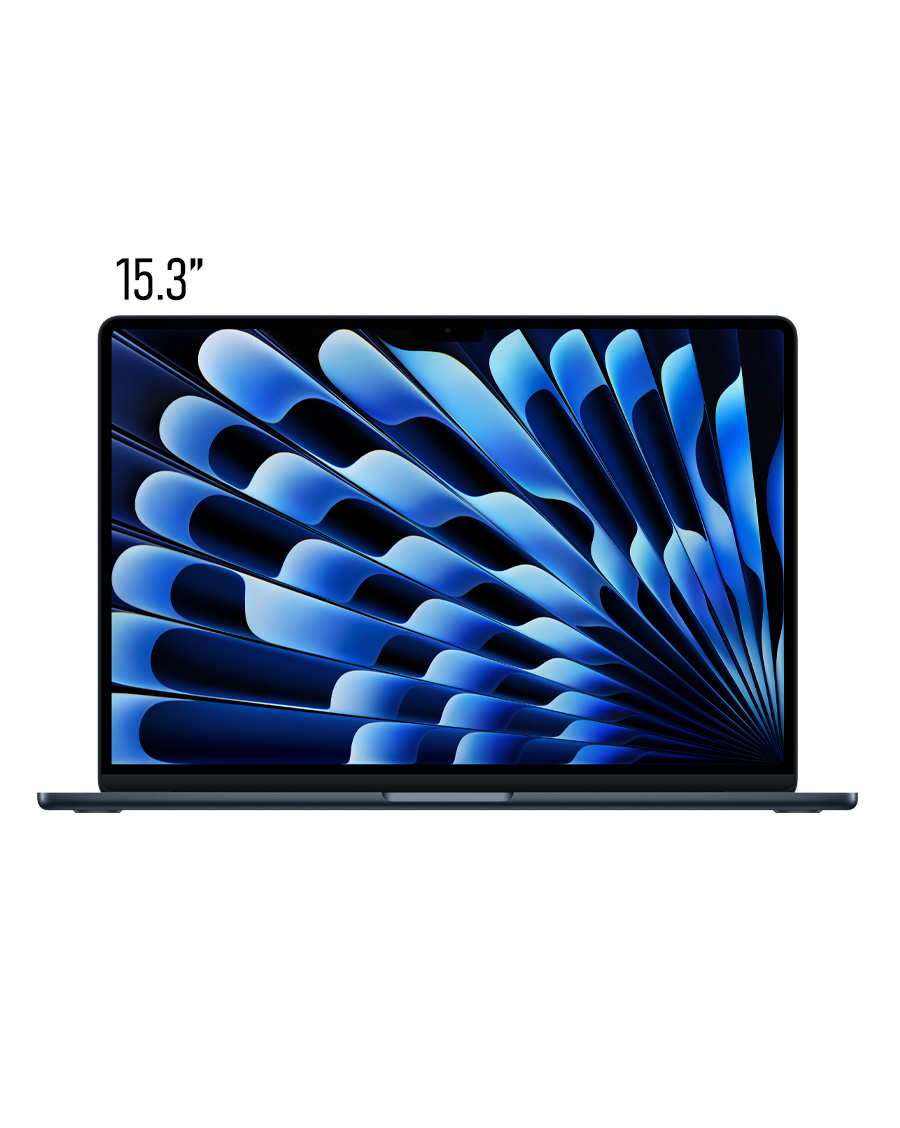 لپ تاپ Apple مدل MacBook Air (MC6L4) 15.3-inch 2025 M4 Midnight حافظه 512 و رم 24 گیگابایت رنگ مشکی