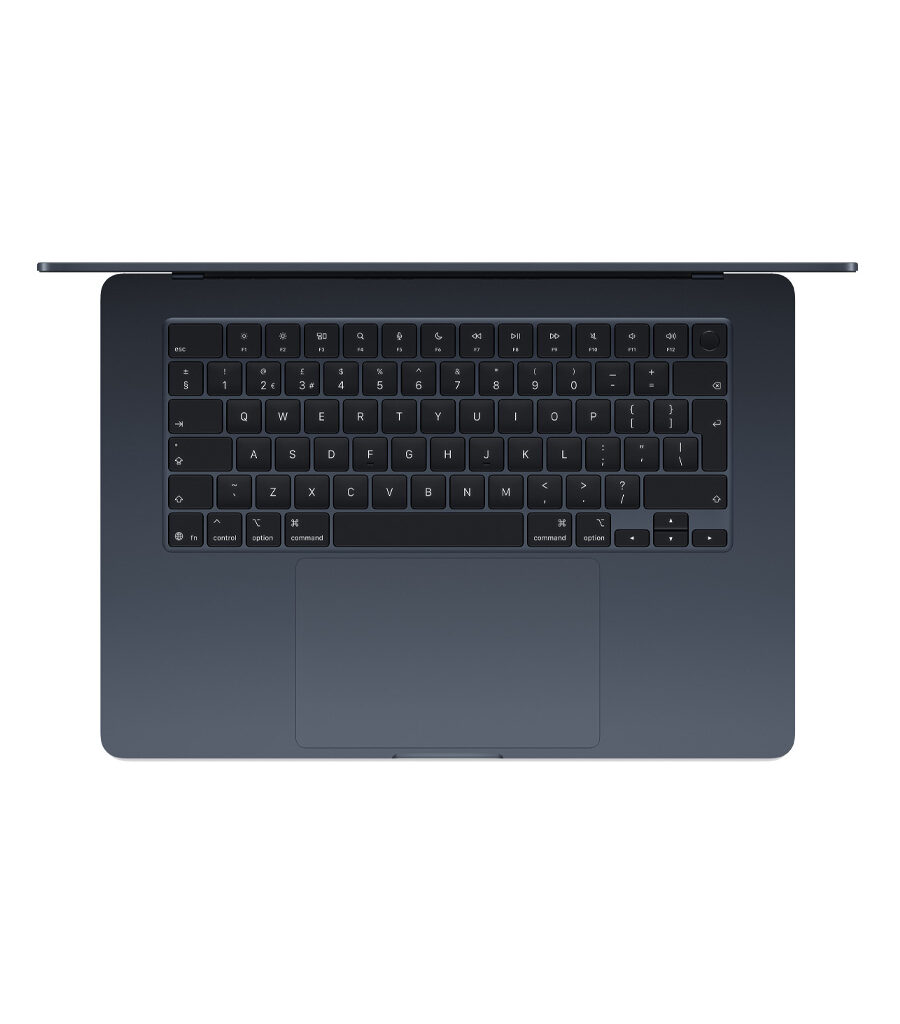 لپ تاپ Apple مدل MacBook Air (MW1L3) 15.3-inch 2025 M4 Midnight حافظه 256 و رم 16 گیگابایت رنگ مشکی