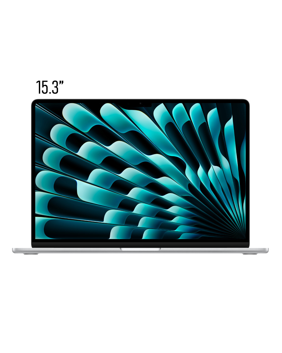 لپ تاپ Apple مدل MacBook Air (MW1G3) 15.3-inch 2025 M4 Silver حافظه 256 و رم 16 گیگابایت رنگ نقره ای