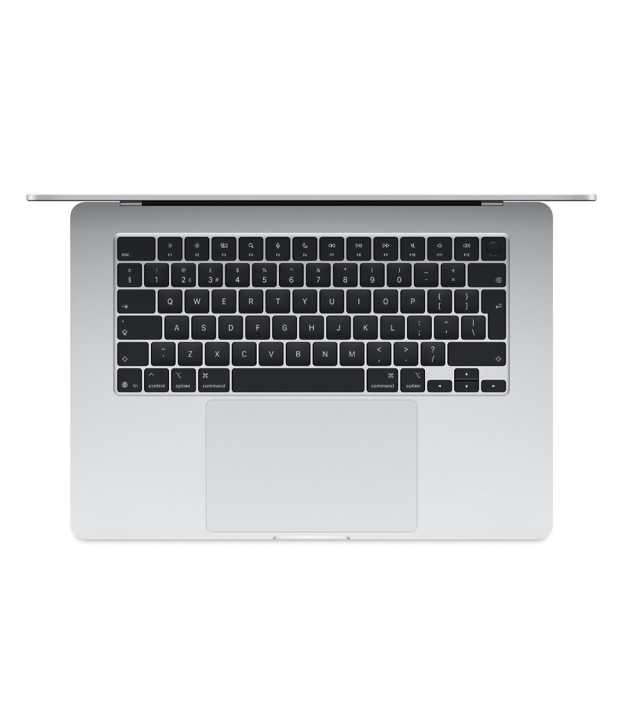 لپ تاپ Apple مدل MacBook Air (MC6J4) 15.3-inch 2025 M4 Silver حافظه 512 و رم 24 گیگابایت رنگ نقره ای