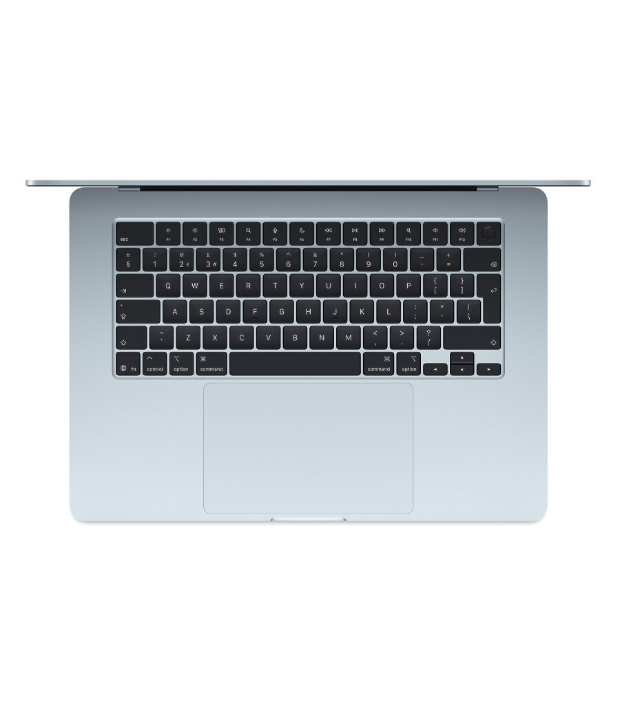 لپ تاپ Apple مدل MacBook Air (MC7C4) 15.3-inch 2025 M4 Sky Blue حافظه 512 و رم 16 گیگابایت رنگ آبی آسمانی
