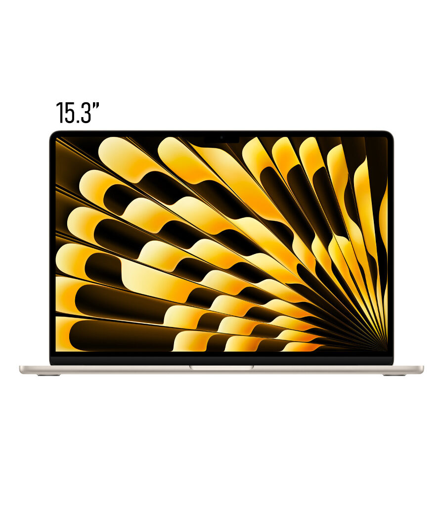 لپ تاپ Apple مدل MacBook Air (MC6K4) 15.3-inch 2025 M4 Starlight حافظه 512 و رم 24 گیگابایت رنگ استارلایت