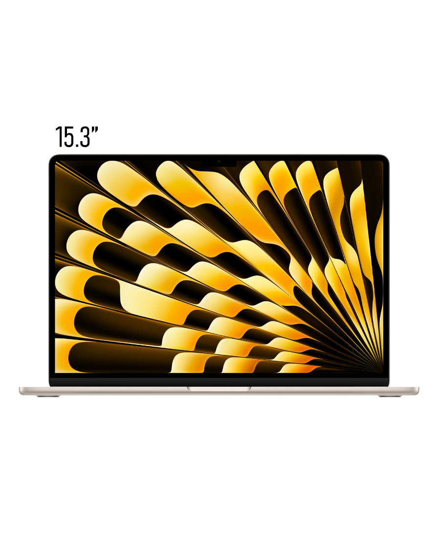 لپ تاپ Apple مدل MacBook Air (MW1J3) 15.3-inch 2025 M4 Starlight حافظه 256 و رم 16 گیگابایت رنگ استارلایت