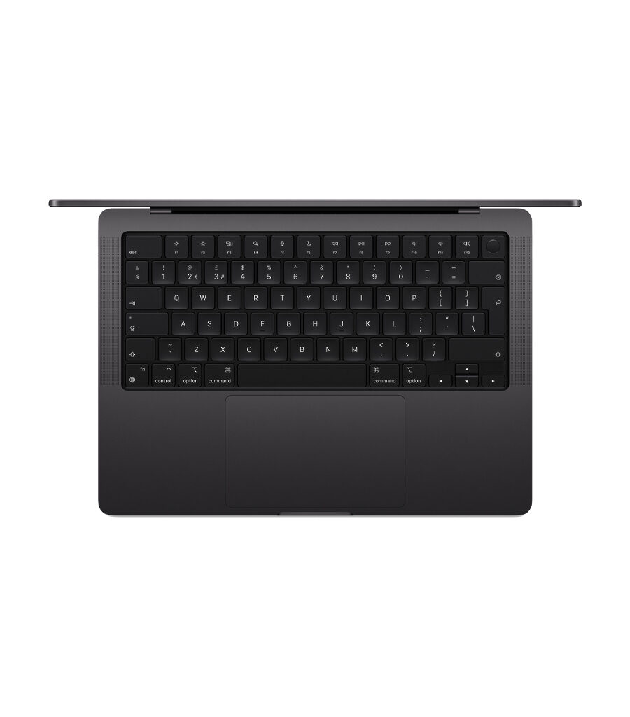 لپ تاپ Apple مدل MacBook Pro (MJLW4) 14.2-inch 2026 M5 Pro Space Black حافظه 2 ترابایت و رم 24 گیگابایت رنگ مشکی