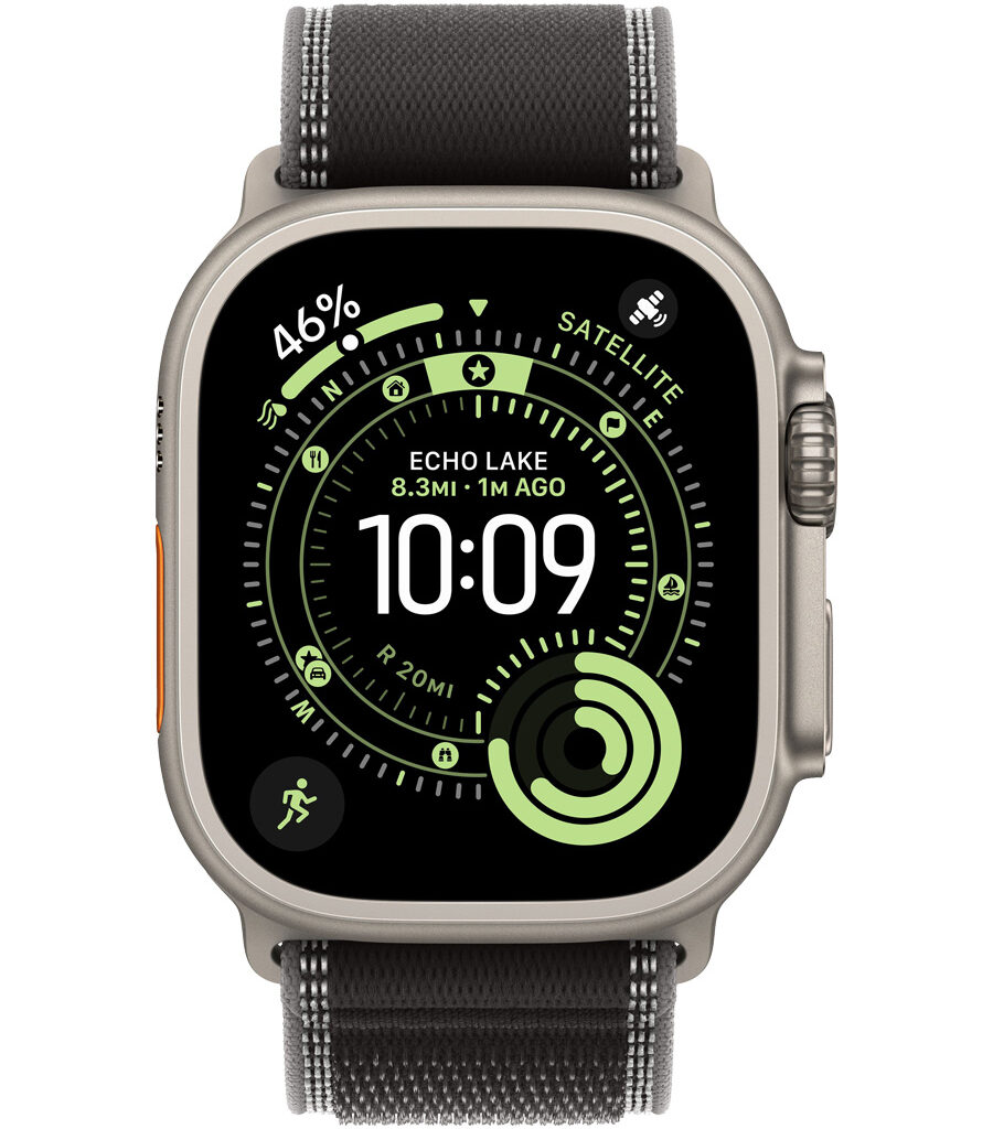 ساعت هوشمند اپل مدل Watch Ultra 3 Natural Titanium 49mm بند Trail Loop