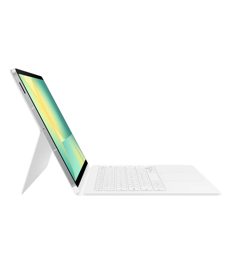 کیف کیبورد دار سامسونگ مدل Book Cover Keyboard With AI Key مخصوص Galaxy Tab S10 FE Plus