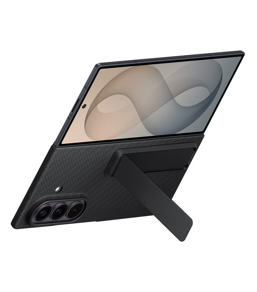 قاب محافظ مدل Carbon Standing Case مخصوص Samsung Galaxy Z Fold8 Ultra