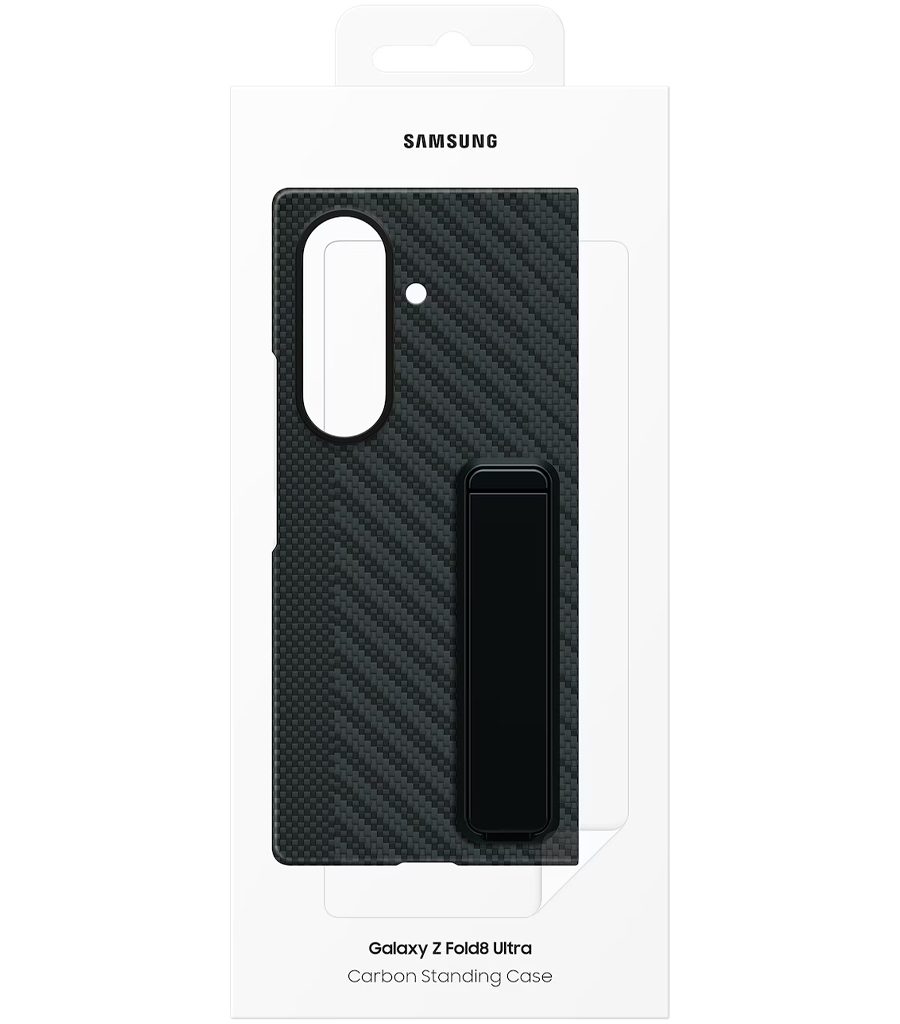 قاب محافظ مدل Carbon Standing Case مخصوص Samsung Galaxy Z Fold8 Ultra