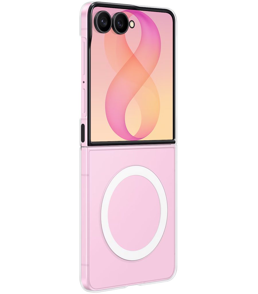 قاب محافظ مدل Clear Magnet Case مخصوص Samsung Galaxy Z Flip8