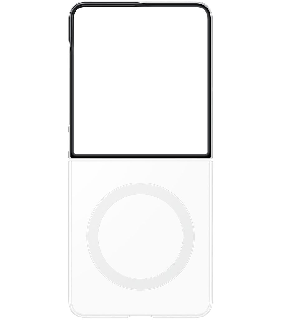 قاب محافظ مدل Clear Magnet Case مخصوص Samsung Galaxy Z Flip8 58 قاب محافظ مدل Clear Magnet Case مخصوص Samsung Galaxy Z Flip8